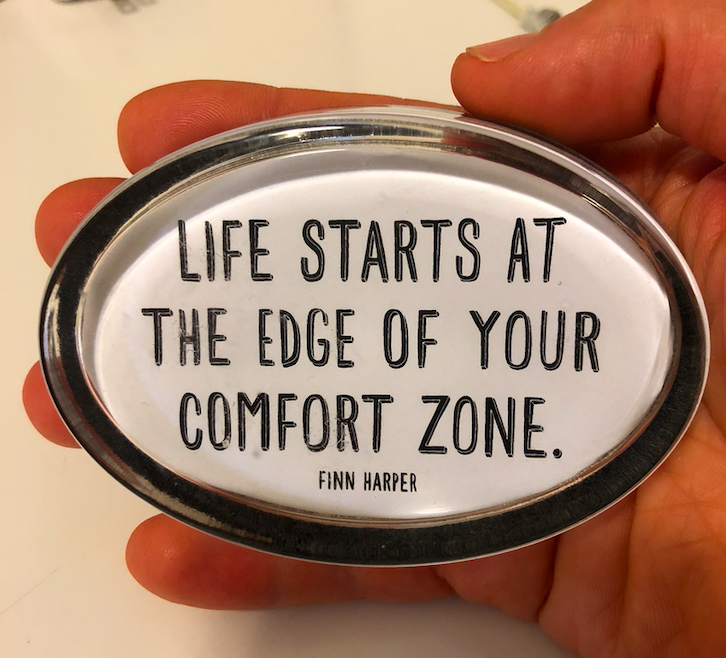 edge of comfort zone